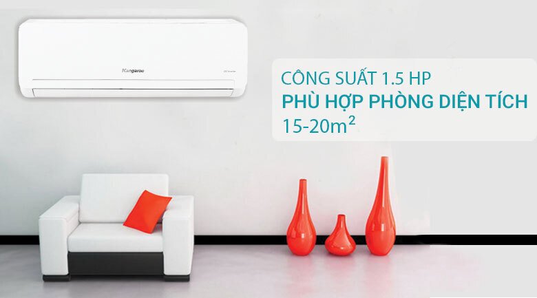 máy lạnh kangaroo inverter 1.5 hp kgac12ci