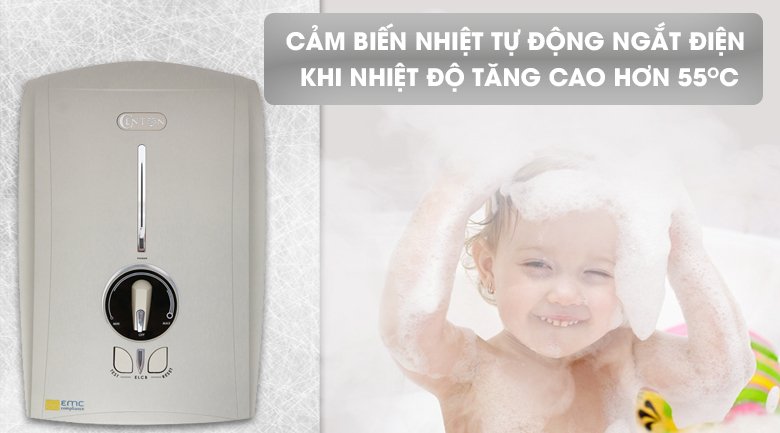máy nước nóng trực tiếp centon 4500w gd600e