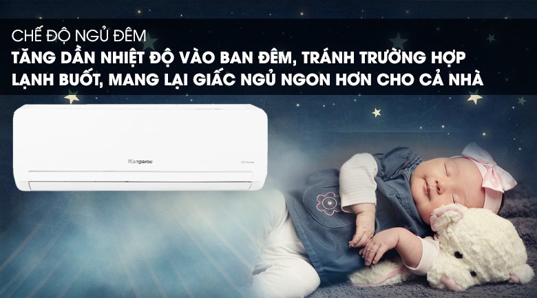 máy lạnh kangaroo inverter 1.5 hp kgac12ci