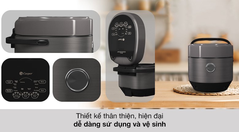 nồi cơm điện tử 1.8 lít casper cd-18rc01