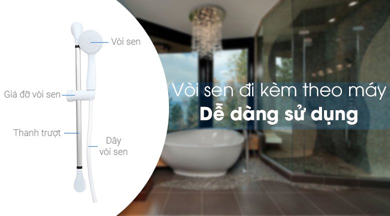 máy nước nóng trực tiếp centon 4500w 8338e emc