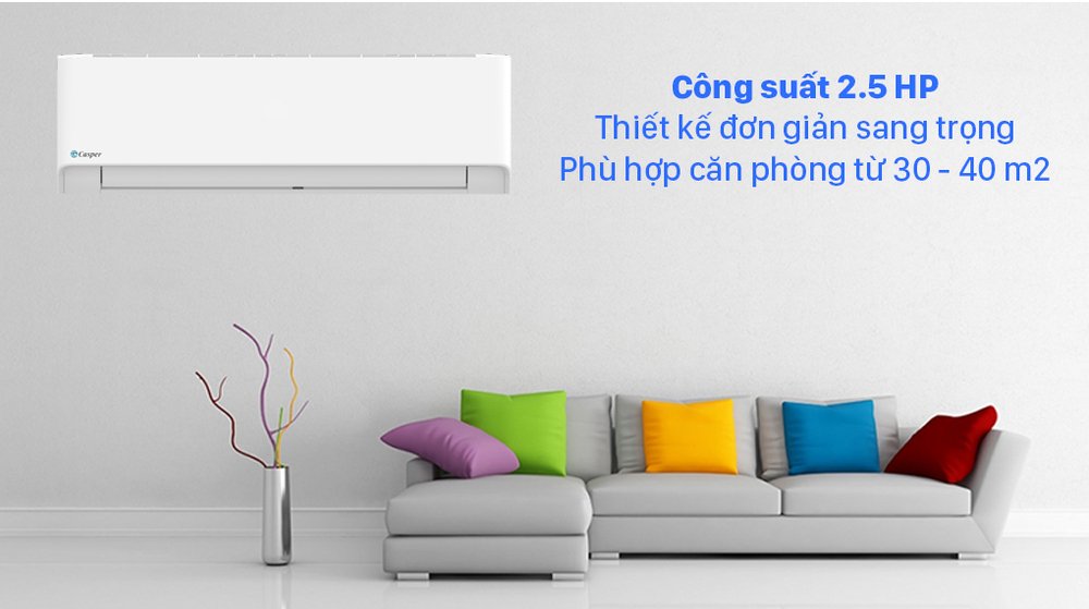 máy lạnh casper 2.5 hp lc-24fs32