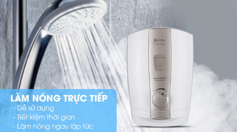 máy nước nóng centon m777e 6.0 kw