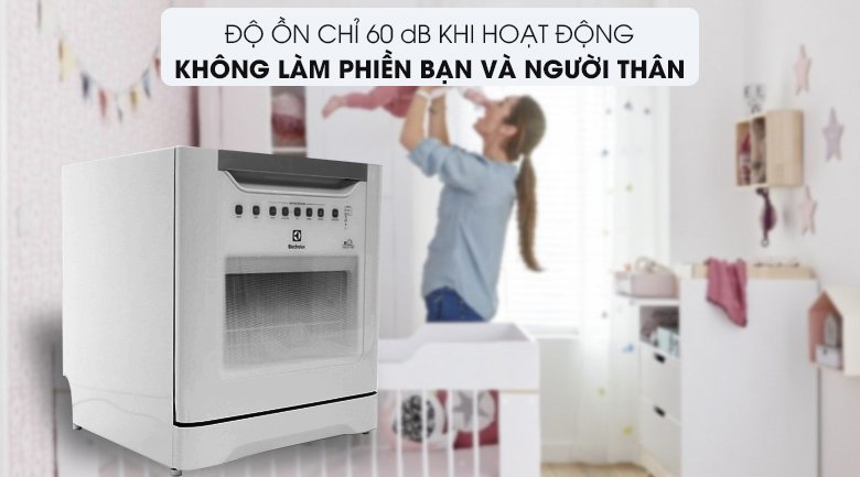 máy rửa chén mini electrolux esf6010bw 1480w