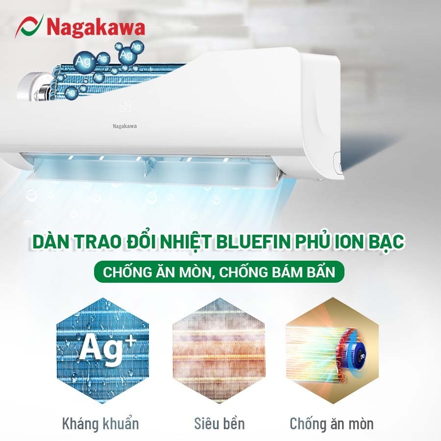máy lạnh nagakawa inverter 1.0hp nis-c09r2h12