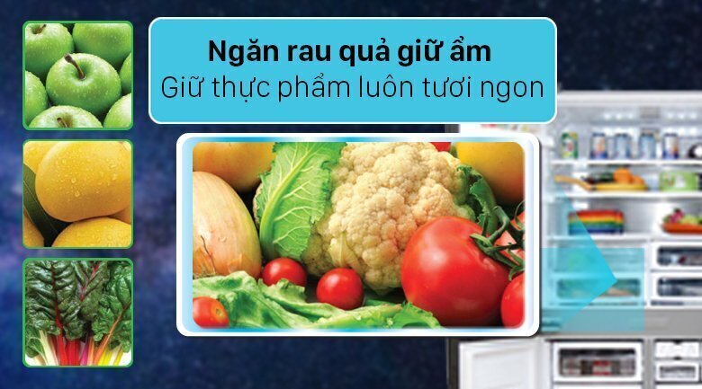 tủ lạnh sharp 4 cửa 404 lít sj-fx420v-ds (xám đen)