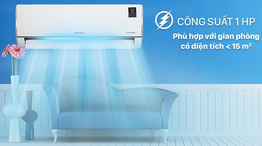 máy lạnh samsung inverter 1hp ar09tyhqasinsv