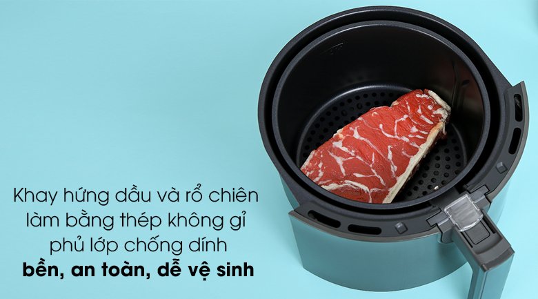 nồi chiên không dầu electrolux e6af1-220k 3 lít