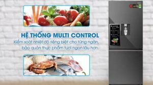 tủ lạnh panasonic inverter 500 lít nr-bw530xmmv