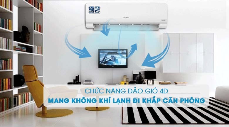 máy lạnh nagakawa inverter 1.0hp nis-c09r2h12