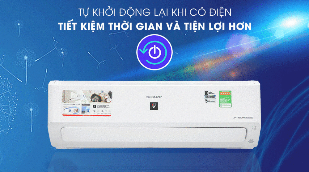 máy lạnh sharp inverter 1.5 hp ah-xp13ymw