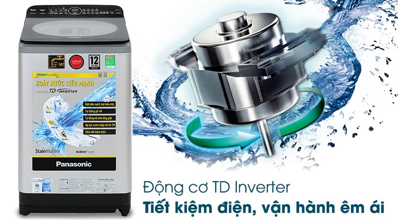 máy giặt panasonic inverter 9.5 kg na-fd95x1lrv
