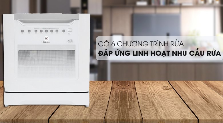 máy rửa chén mini electrolux esf6010bw 1480w