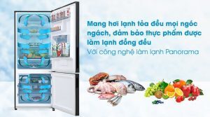 tủ lạnh panasonic inverter 500 lít nr-bw530xmmv