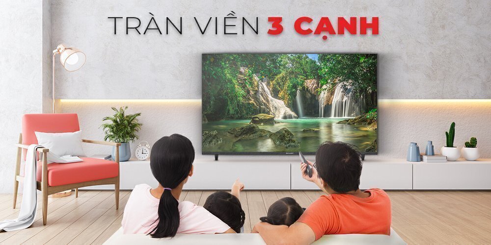 android tivi sharp 4t-c55dj3x smart 4k 55 inch - chính hãng 2022