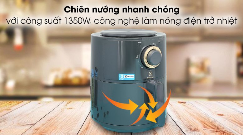 nồi chiên không dầu electrolux e6af1-220k 3 lít