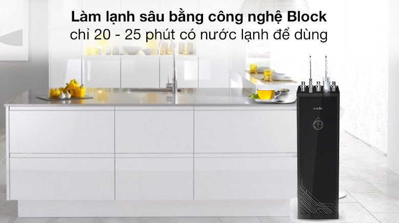 áy lọc nước ro nóng nguội lạnh karofi kad-d66 11 lõi