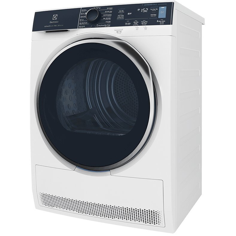 máy sấy bơm nhiệt electrolux 9 kg edh903r9wb