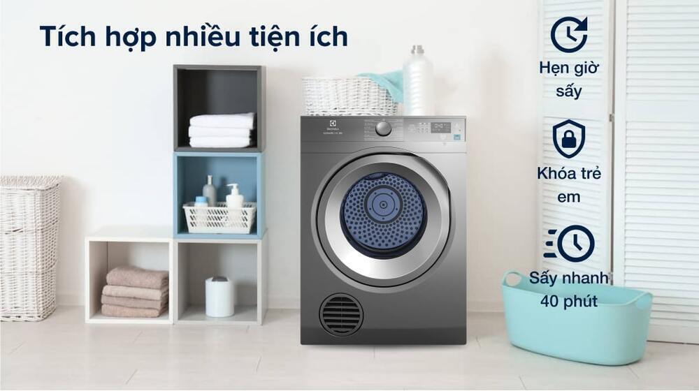 máy sấy thông hơi electrolux 8.5 kg eds854n3sb 1