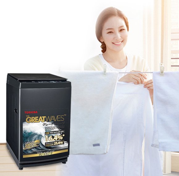 máy giặt toshiba inverter 10.5 kg aw-duk1160hv(sg)