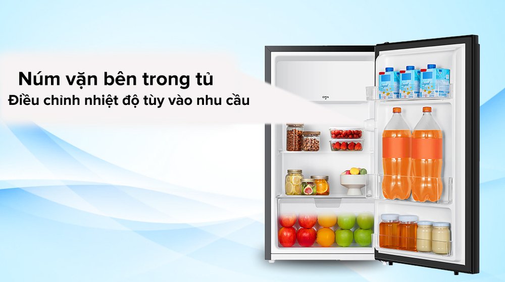 tủ lạnh electrolux 94 lít eum0930bd-vn - màu bạc xẫm