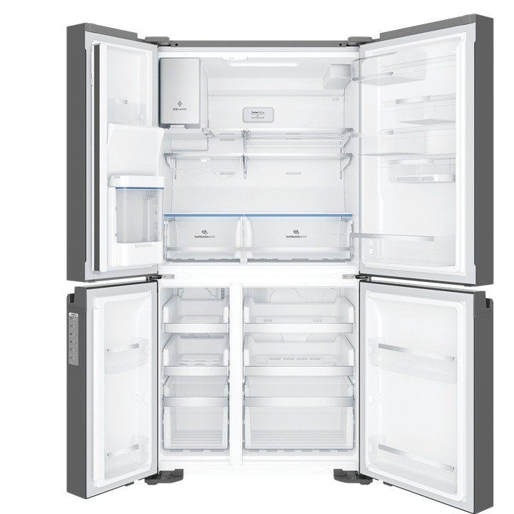 tủ lạnh electrolux inverter 609 lít eqe6879a-b