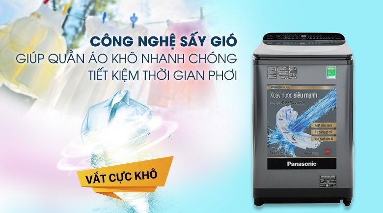 máy giặt panasonic inverter 11.5 kg na-fd11ar1bv