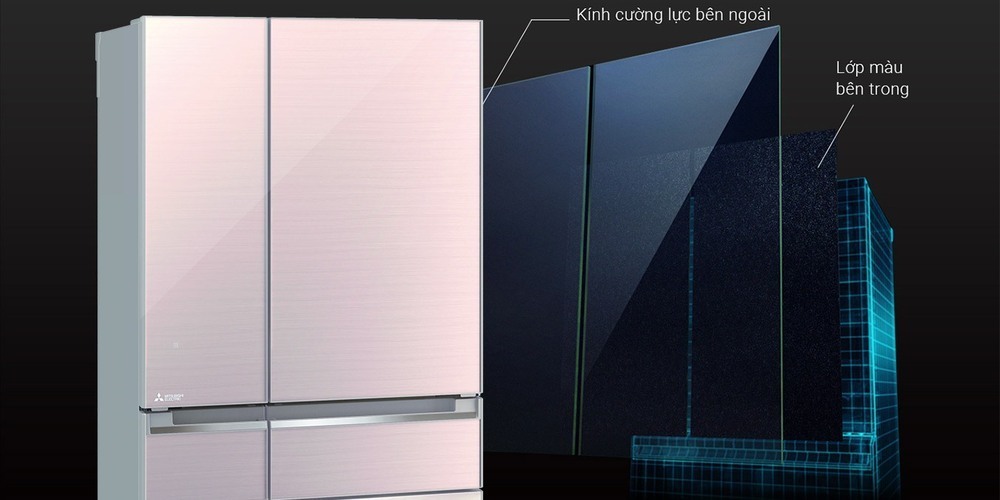 tủ lạnh mitsubishi electric inverter 694 lít mr-wx70c-f-v