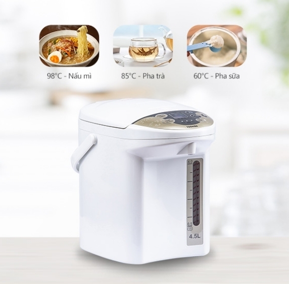 bình thủy điện toshiba 4.5 lít plk-45sf(wt)vn