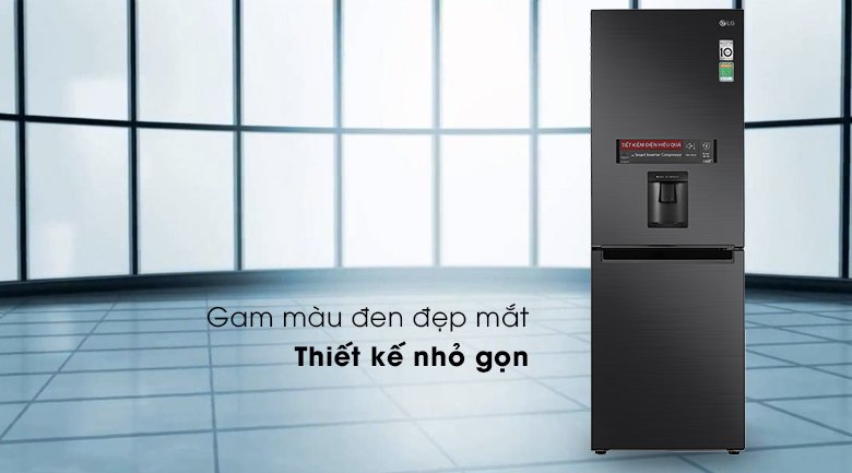 tủ lạnh lg inverter 305 lít gr-d305mc