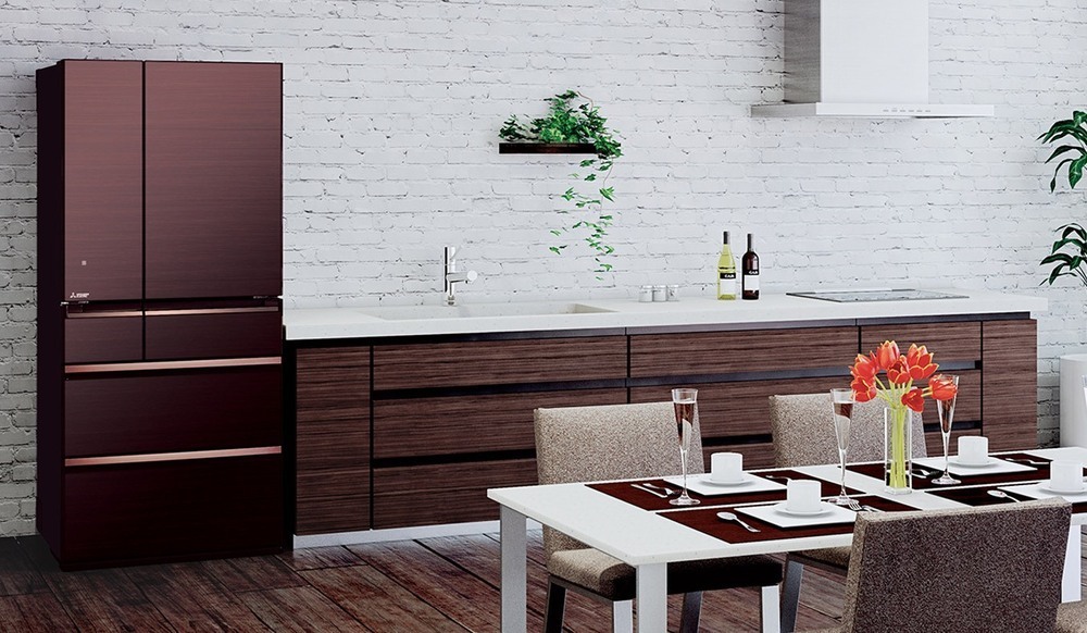 tủ lạnh mitsubishi electric inverter 694 lít mr-wx70c-br-v