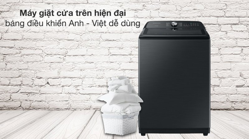 máy giặt samsung inverter 23 kg wa23a8377gv/sv
