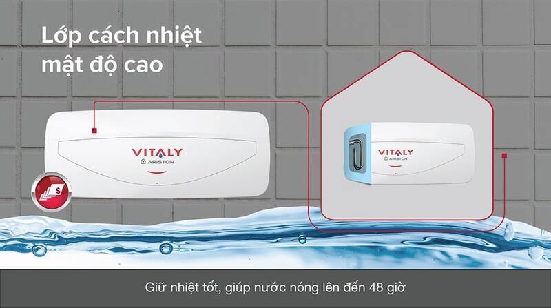 máy nước nóng ariston vitaly 20 lít