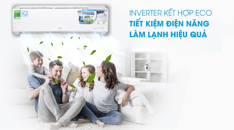 máy lạnh tcl inverter 1 hp tac-10csd/xa66