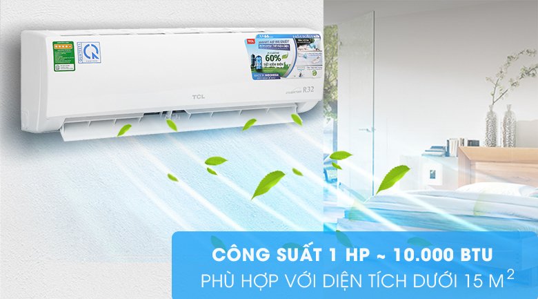 máy lạnh tcl inverter 1 hp tac-10csd/xa66
