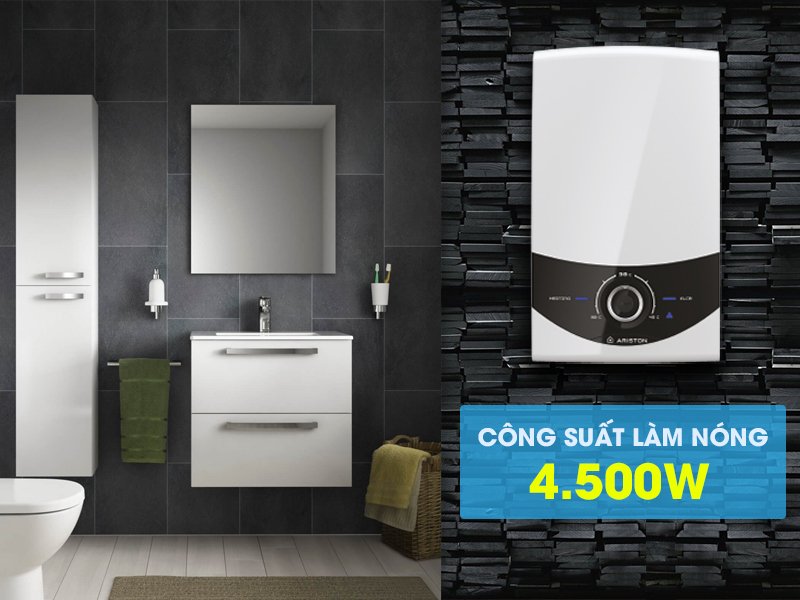 máy nước nóng ariston smc45pe-vn 4.5 kw