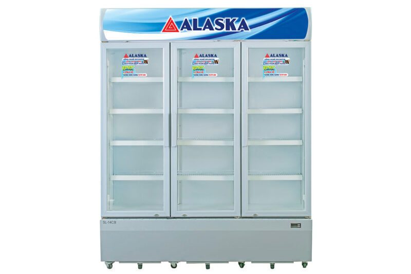 tủ mát alaska sl 14c3i inverter 1200 lít