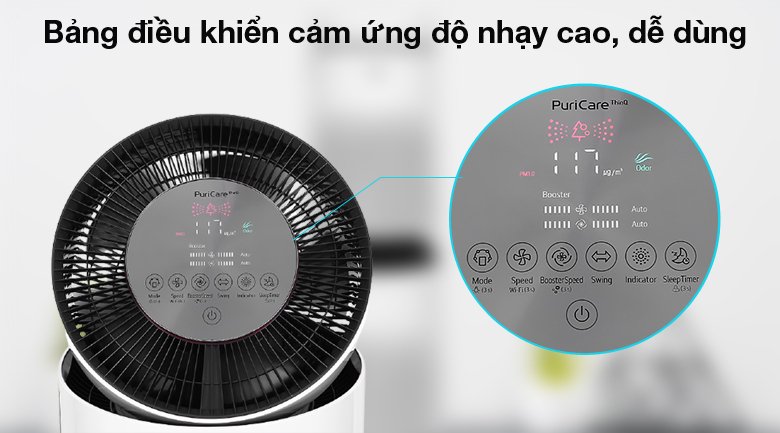 máy lọc không khí 2 tầng lg puricare as10gdwh0.abae