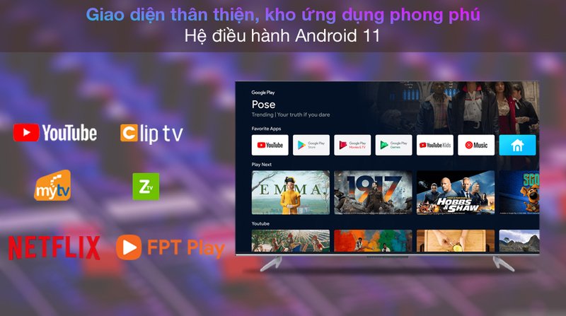 android tivi tcl 4k 55 inch 55p725