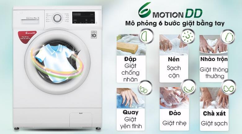 máy giặt lg inverter 9 kg fm1209s6w