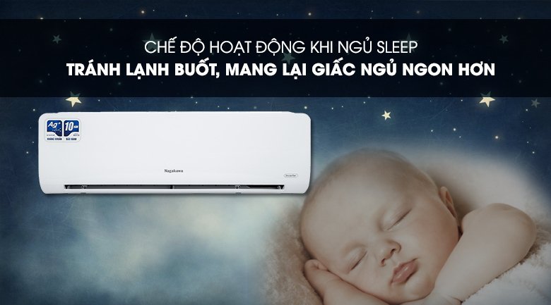 máy lạnh nagakawa inverter 2.0hp nis-c18r2h12