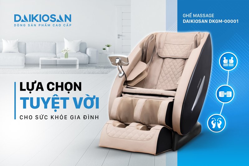ghế massage daikiosan dkgm-00001