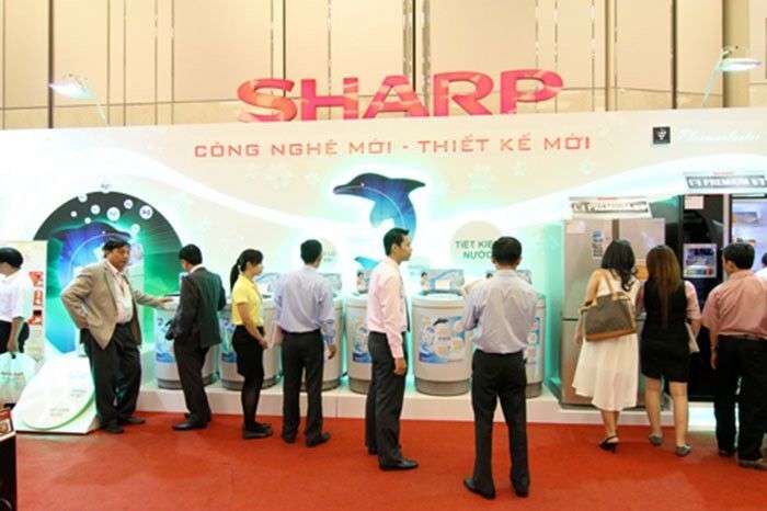 lò vi sóng sharp r-208vn-ws - hàng chính hãng