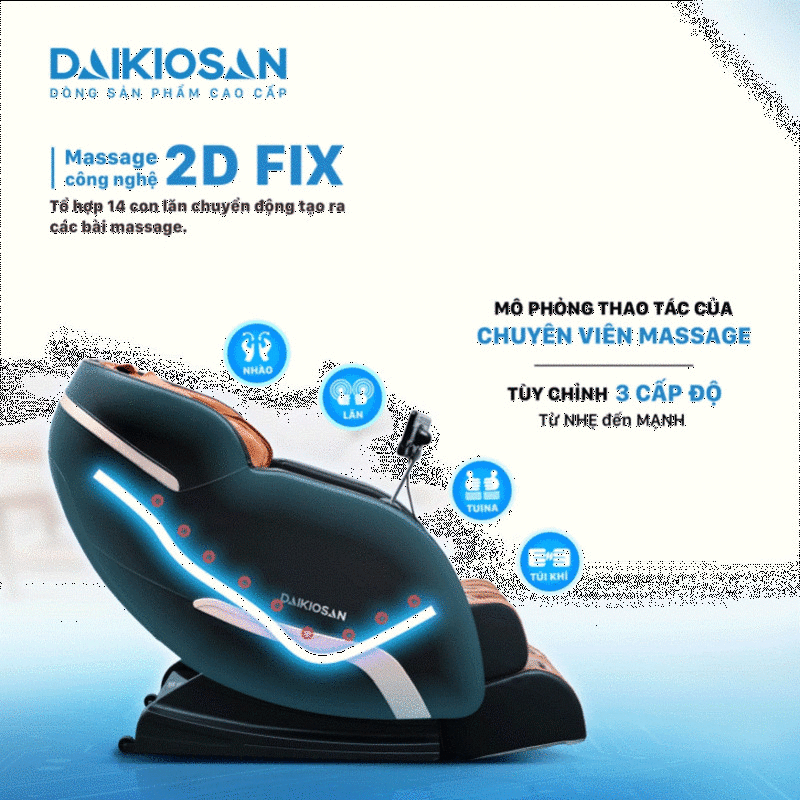 ghế massage daikiosan dkgm-00001d
