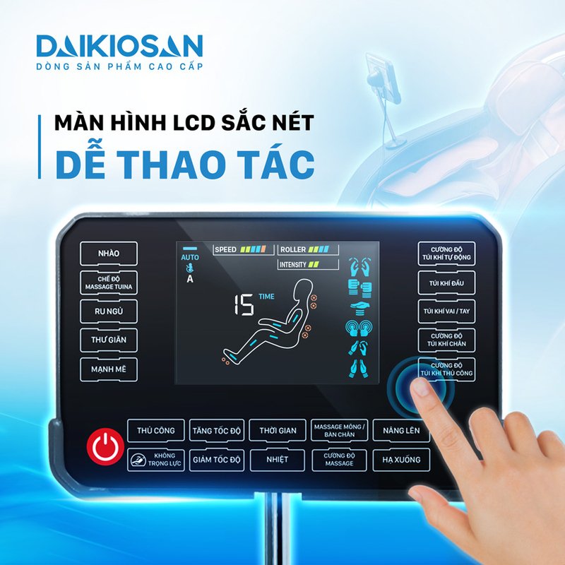 ghế massage daikiosan dkgm-00001d