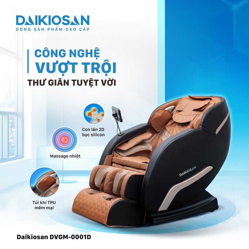 ghế massage daikiosan dkgm-00001d