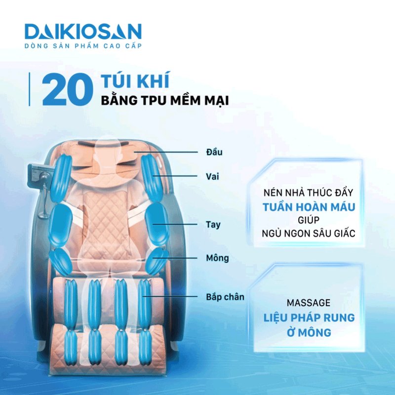 ghế massage daikiosan dkgm-00001d