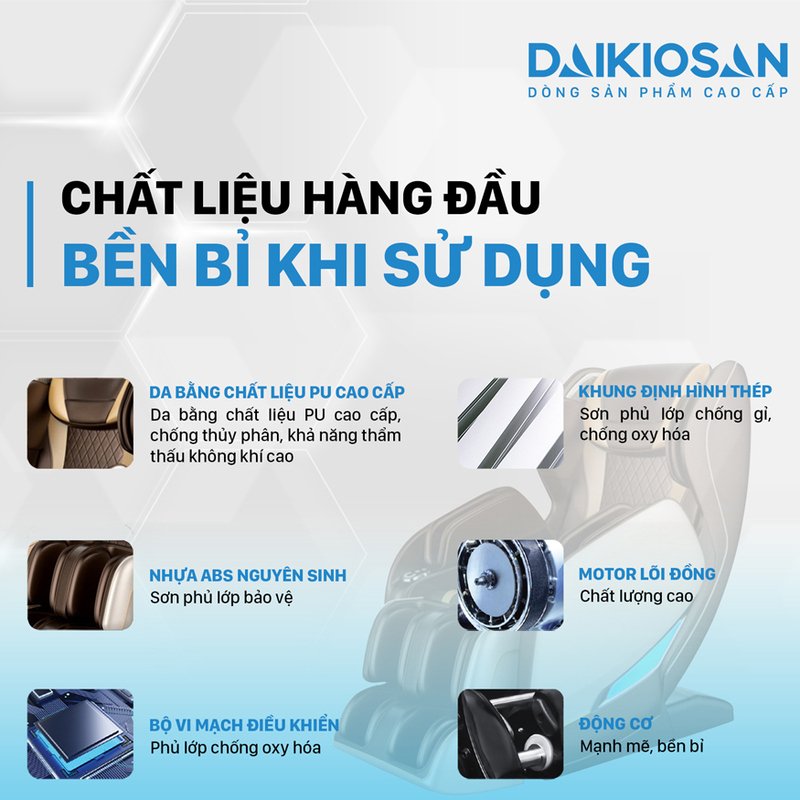 ghế massage daikiosan dkgm-00001d
