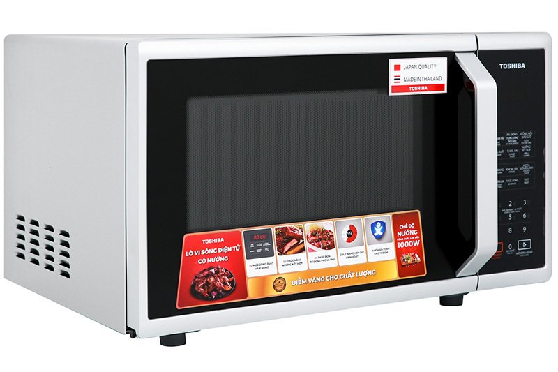 lò vi sóng có nướng toshiba er-sgs23(s1)vn 23 lít