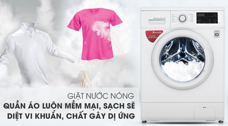 máy giặt lg inverter 9 kg fm1209s6w